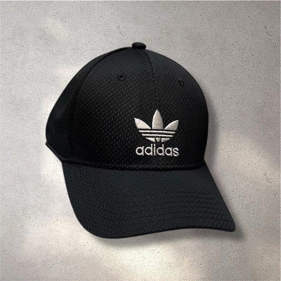 adidas Other - Adidas Originals Trefoil Stretch Fit Cap Hat Y2K